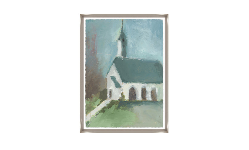 Tranquil Fortress IV Canvas